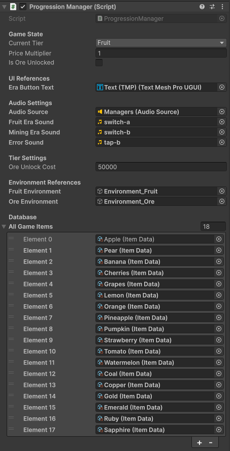 Scriptable Object Item Data